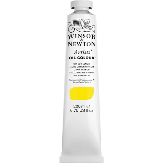 Artist oil - 200ml - winsor lemon - s2