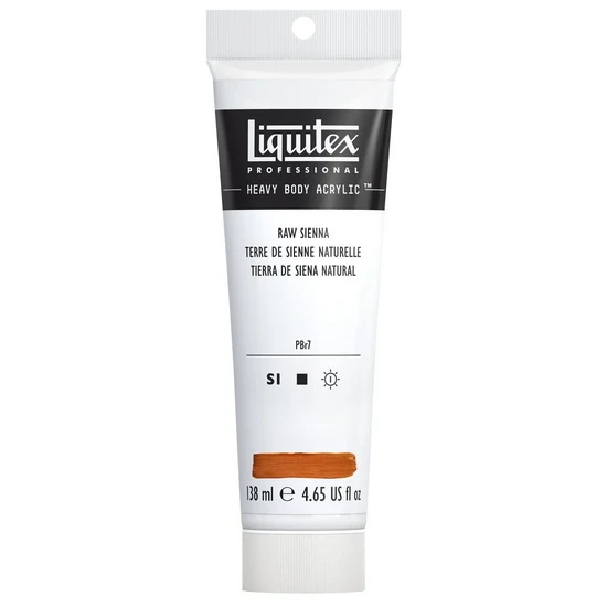 Acrylic hb - 4.65oz - raw sienna - s1