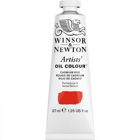 Artist oil - 37ml - cadmium red - s4