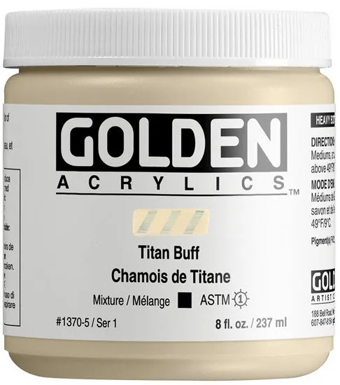 Acrylic high flow - 8 oz buff titanium s1