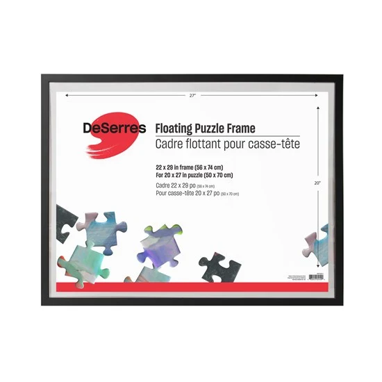 Puzzle Frame Suspension Black - 20x27''