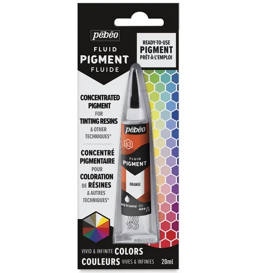 Resin fluid pigment - 20ml - orange