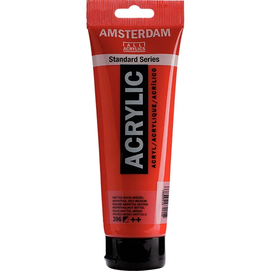 Amsterdam Acrylic Naphthol Red Medium - 250ml
