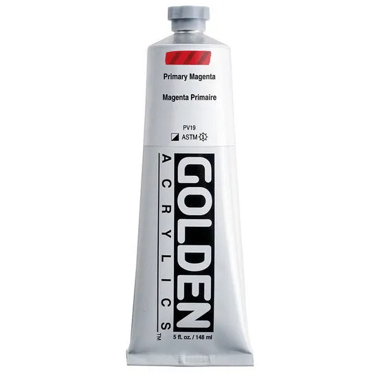 Acrylic heavy body - 5 oz primary magenta s6