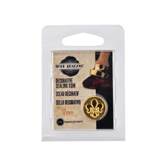 Decorative Sealing Coin – Fleur-de-Lis