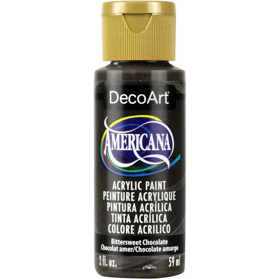 Americana Acrylic Bittersweet Chocolate - 60ml