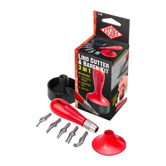 Lino Cutter and Baren Kit