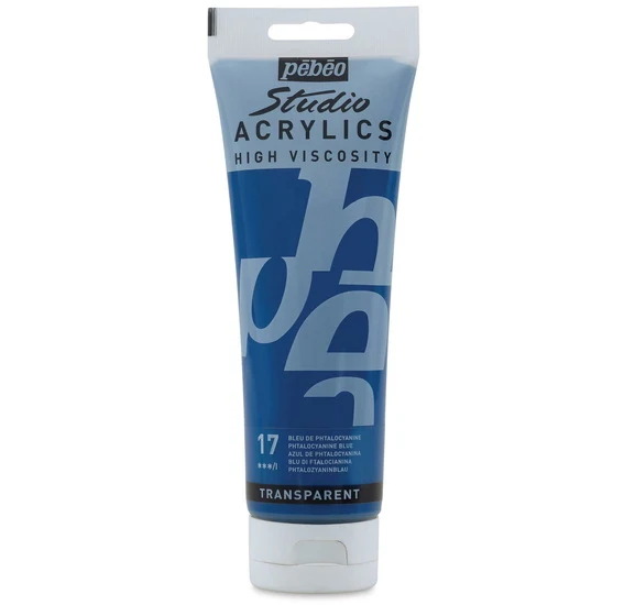 Acrylic hv - studio - 250ml - phthalo blue