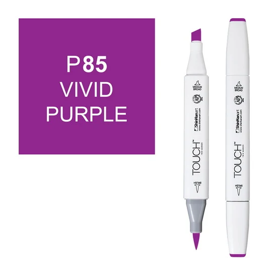 Touch Brush Marker Vivid Purple