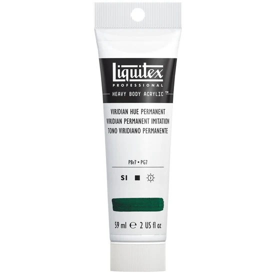 Acrylic hb - 2oz - viridian hue permanent - s1a