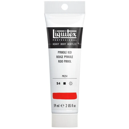 Acrylic hb - 2oz - pyrrole red - s4