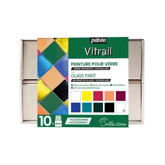Collection box - vitrail - 10x45ml