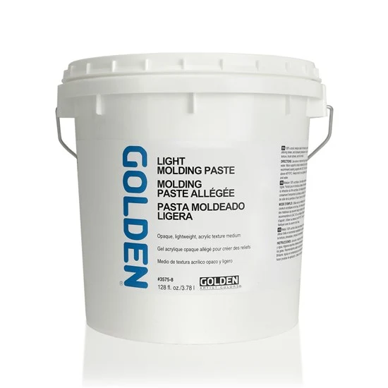 Light acrylic modeling paste - 128 oz