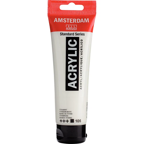 Amsterdam Acrylic Titanium White - 120ML