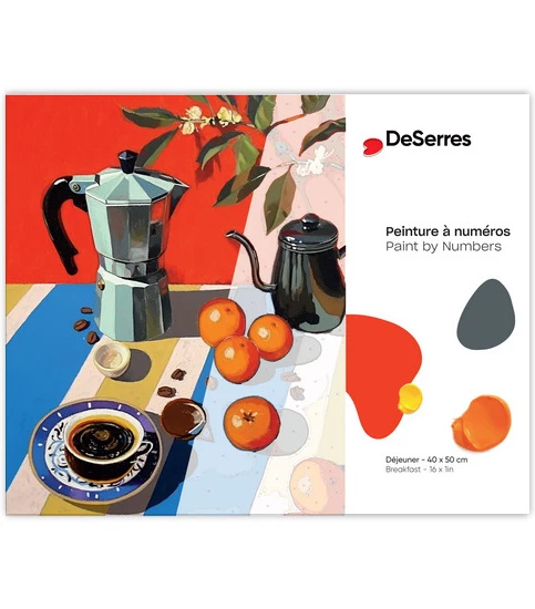 Paint by Numbers Breakfast