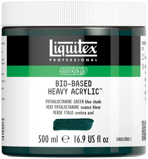 Bio hb acrylic - 16oz - phthalocyanine green blue shade - s1
