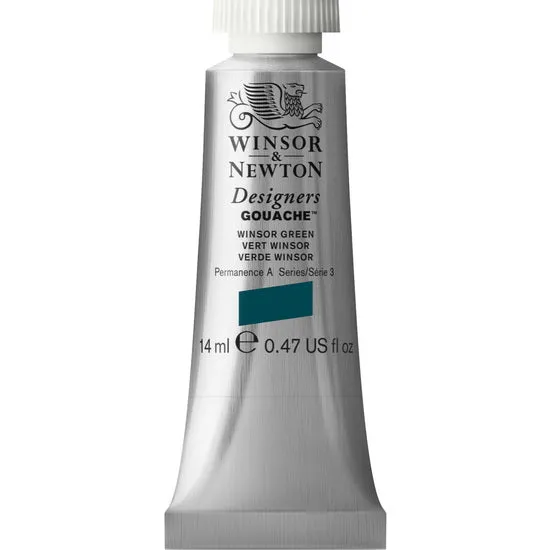 Designers gouache - 14ml - winsor green - s3