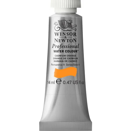 Professional watercolour - 14ml - cadmium orange - s4