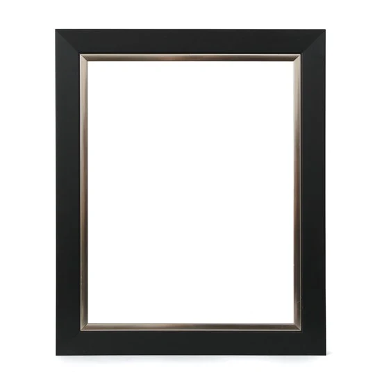 Recyclo™ Eco-Friendly Frame - Black & Silver, 1 5/8 in - 24 X 24