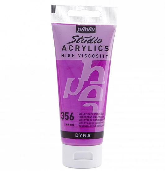 Acrylic hv - studio - 100ml - iridescent blue violet