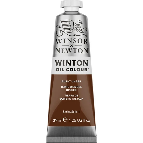 Winton oil - 37ml - burnt umber - s1