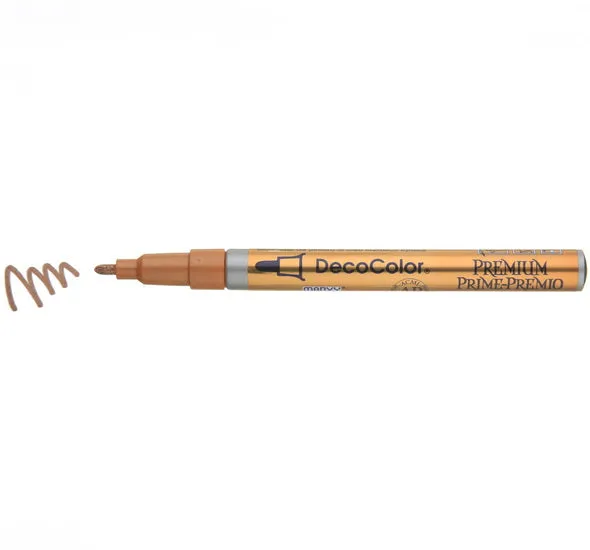 Paint marker - decolor - fine - copper