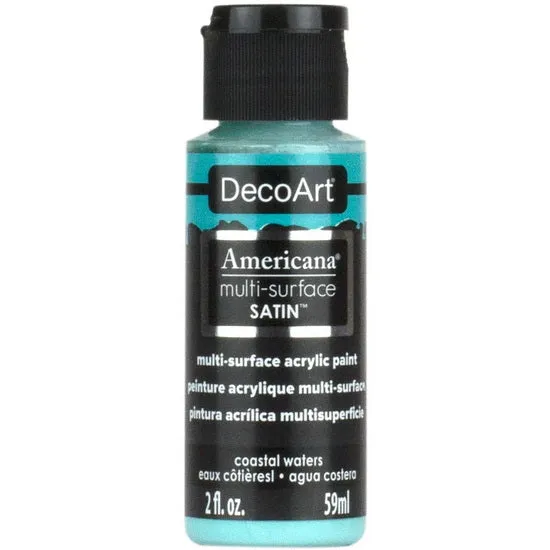 Americana Acrylic Satin Coastal Waters- 60ml