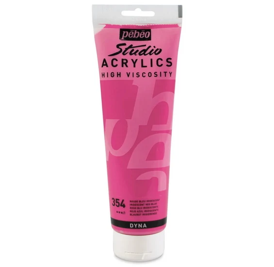 Acrylic hv - studio - 250ml - iridescent red blue