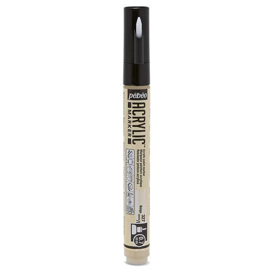 Acrylic marker - decomarker - 0.7 mm - beige