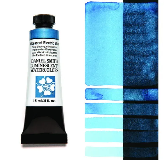 Watercolor Tube Iridescent Electric Blue S1 - 15ml