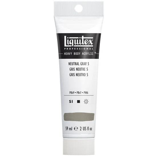 Acrylic hb - 2oz - neutral grey #5 - s1