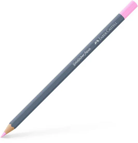 Goldfaber aqua watercolour pencil pastel magenta