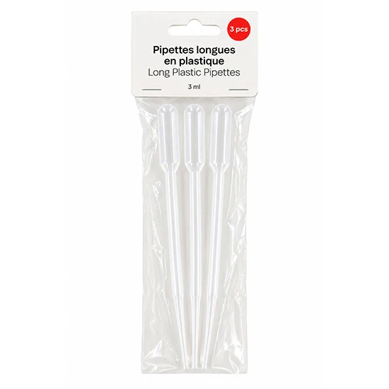 Set 3 Long Pipettes - 3ml