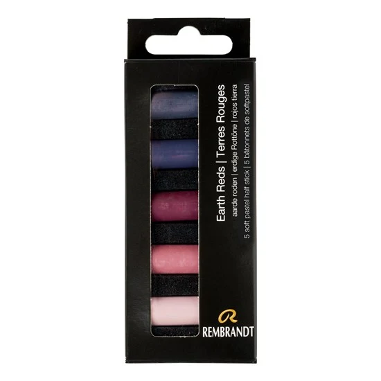 Soft Half Pastel Set Earth Red (5)