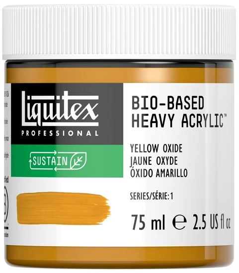 Bio hb acrylic - 2.5oz - yellow oxide - s1