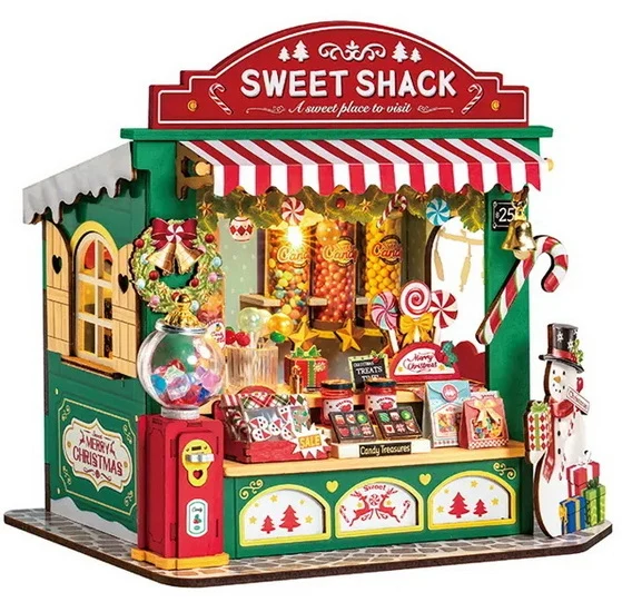 Christmas candy stand