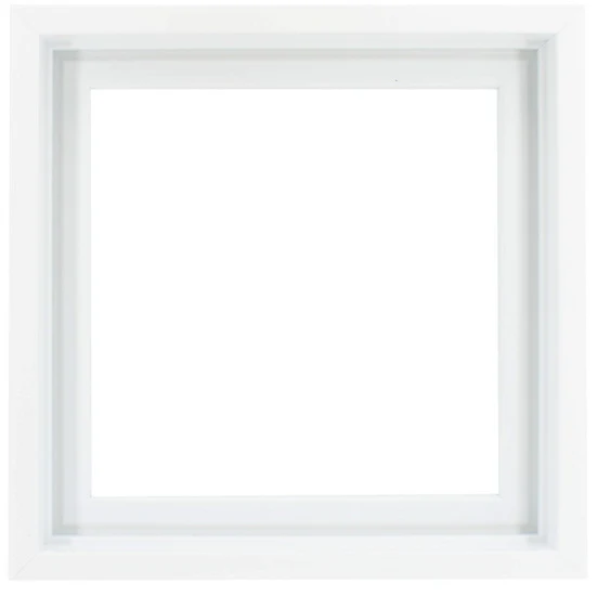 Gallery Floating Frame White - 12X12"