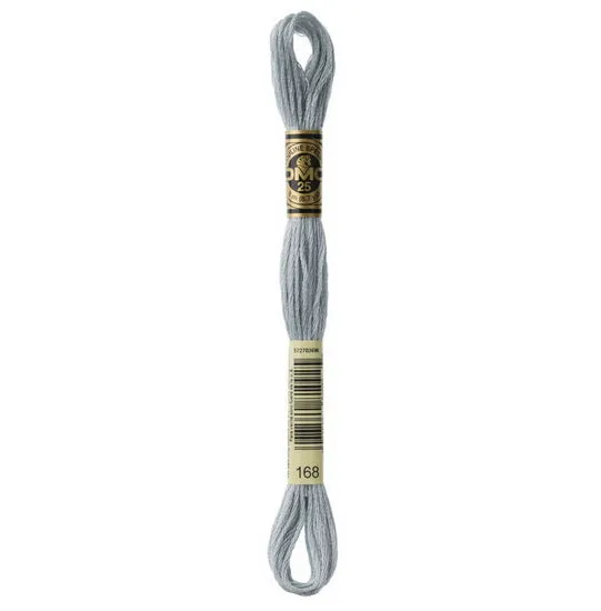 Embroidery floss - v light pewter - 168