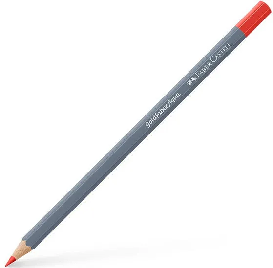 Goldfaber aqua watercolour pencil scarlet red
