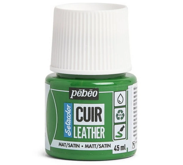 Leather Paint Cactus Green 45ml