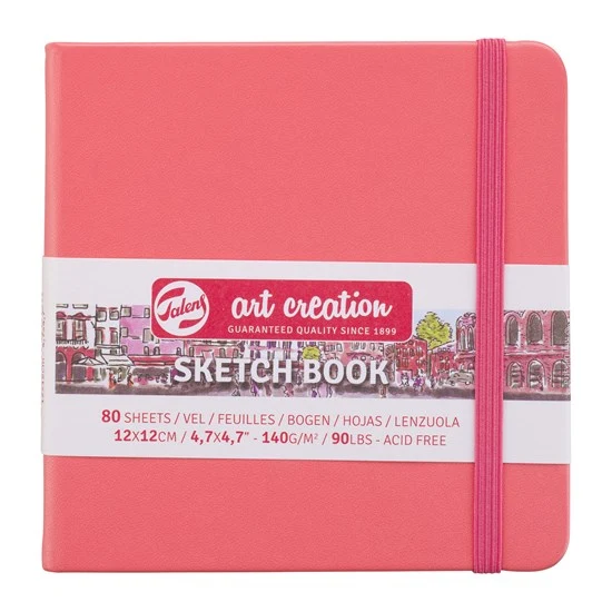 Art Creation Coral Sketchbook - 12X12cm