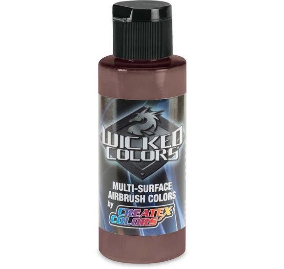 Wicked Airbrush Detail Colors Burnt Umber - 59ml
