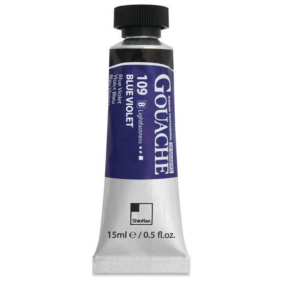 Designers gouache 15ml - blue violet series b