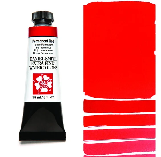 Watercolor Tube Permanent Red S1 - 15ml