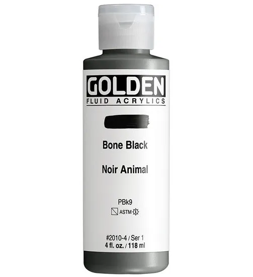 Acrylic fluid - 4 oz animal black s1