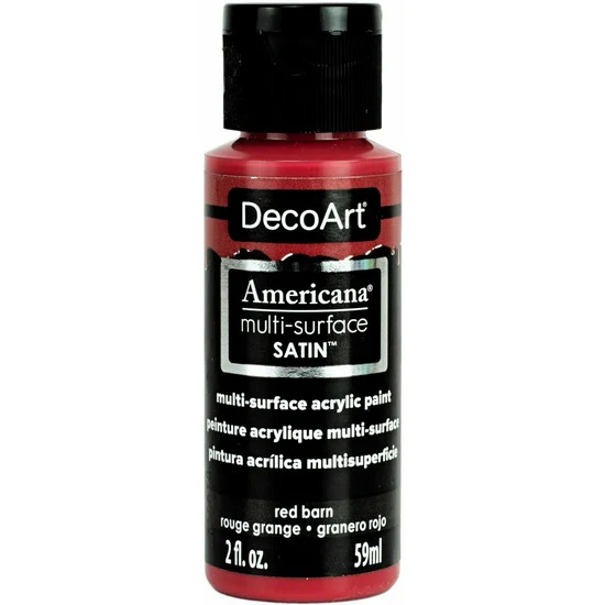 Americana Acrylic Satin Red Barn - 60ml