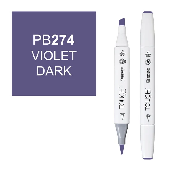 Touch Brush Marker Violet Dark