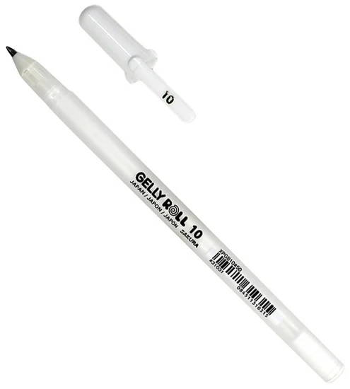 Gel pen gelly roll 0.5mm white