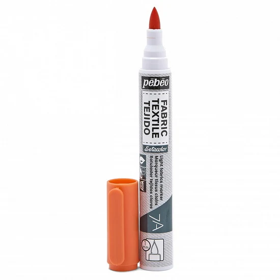 Textile marker - setacolor - light fabric - 1mm - orange