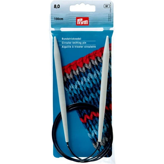 Needles – circular – 100cm – 8mm